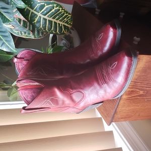 Ariat Women's Lovely Grenadine Western Booties - Snip Toe